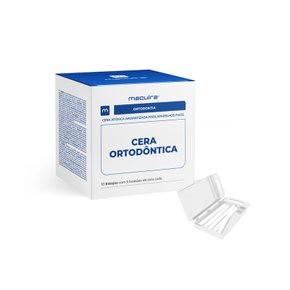 Cera Ortodôntica Branca C/10 - Maquira
