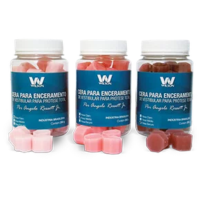 CERA PARA ESCULTURA DE VESTIBULAR ROSA MEDIO WILSON - POLIDENTAL