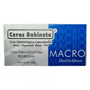 Cera para Escultura Macro Azul C/10 180g - Babinete