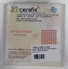 CERA RETENCAO PERFURADA COD. 5030 C/10 CONJUNTOS - CERAFIX