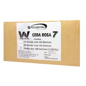 CERA ROSA 7 COM 2,250KG WILSON - POLIDENTAL