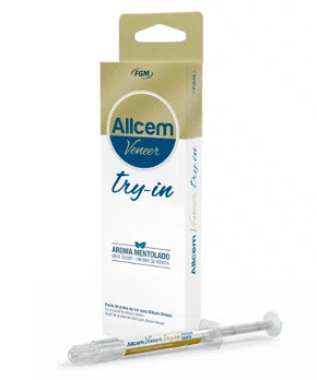 Cimento Resinoso Foto Allcem Veneer Try-In e Bleach – FGM