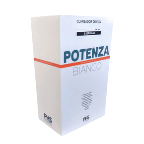 Kit Clareador Potenza Bianco 9,5% C/8 Seringas - PHS