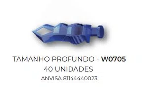 Cunha Plastica Ultrawedge Diamantada Profundo C/40 (W0705) - American
