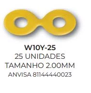 Cunha Plástica Ultrawedge Elástica 2,00mm C/25 (W10Y-25) - American