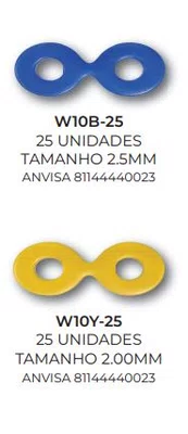 Cunha Plástica Ultrawedge Elástica c/25 (W10YB-25) – American