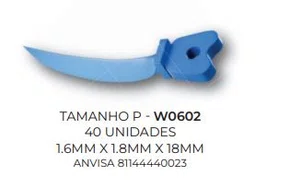 Cunha Plástica Ultrawedge Tulwar P c/40 (W0603) – American