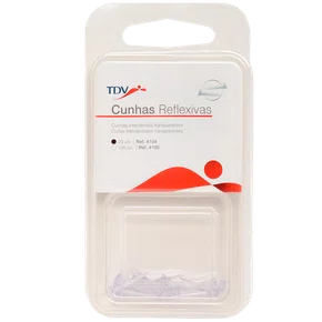 Cunha Reflexiva Transparente Sortida C/20 Unidades - TDV