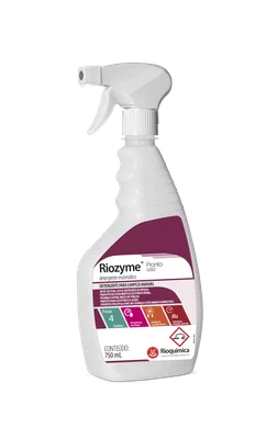 DETERGENTE MULTIENZIMATICO RIOZYME 750 ML SPRAY/ESPUMA- RIOQUIMICA