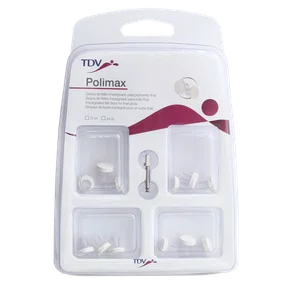 DISCO DE FELTRO POLIMAX C/24 COM MANDRIL - TDV