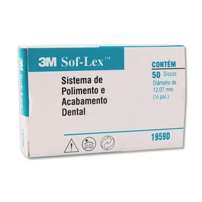 Disco de Lixa 3M™ Sof-lex™ 1959D 1/2 50D - Solventum