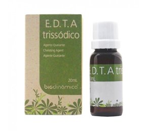 Edta Trissódico Líquido 20ml - Biodinâmica