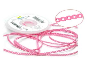 Elástico Corrente Curto Rosa Bebê - Morelli
