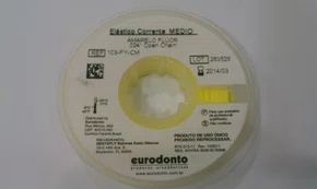 ELASTICO CORRENTE LONGO AMARELO - EURODONTO