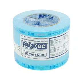 Rolo para Esterilização 08cmx50m - PackGC