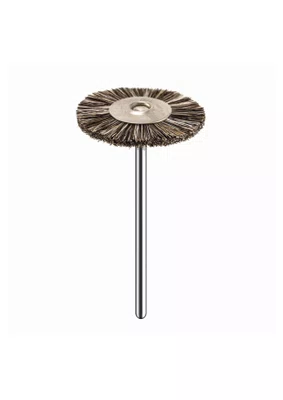 ESCOVA DE POLIMENTO PM CRINA DE CAVALO 25,4MM RODA (MSHS10G) - AMERICAN