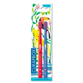 ESCOVA DENTAL DUO SMART C/7600 CERDAS ULTRA MACIA - CURAPROX