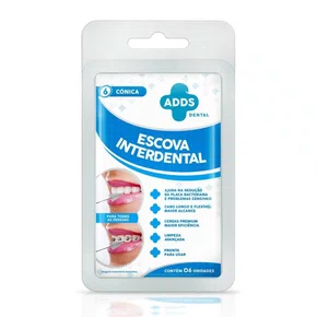 ESCOVA INTERDENTAL CONICA N 6 - ADDS