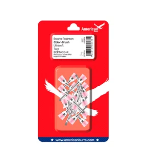 Escova de Robinson Color-Brush Rosa Taca Ultrasoft C/20 ECP14CG-R-20 - American Burrs