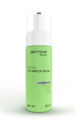 Espuma de Limpeza Facial Clear Skin Beaute 120ml – Rennova