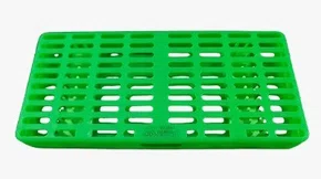 Estojo Autoclavável com Silicone 4 Furos Verde - 6B Invent
