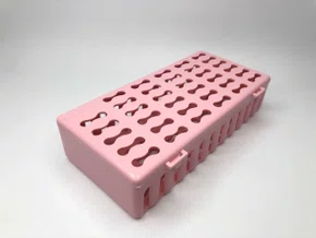 ESTOJO CIRURGICO AUTOCLAVAVEL ROSA CLARO - NORAH