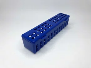 ESTOJO CLINICO AUTOCLAVAVEL AZUL ESCURO COM 2 UNIDADES - NORAH