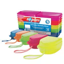 Caixa para Aparelho Ortodôntico C/10 Sortido - SSPlus