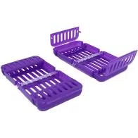 ESTOJO STERIBOX AZUL C/2 UNID - LYSANDA