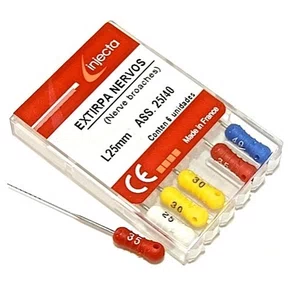 Extirpa Nervos Sortido C/6 FKG - Injecta