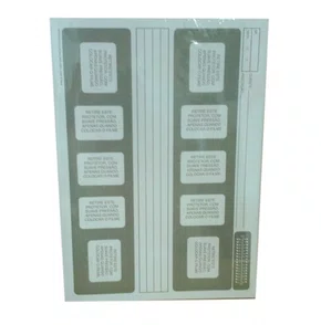 FICHA RADIOGRAFICA 10 FUROS C/50 - DALLAS