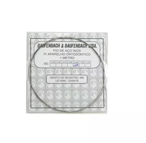 Fio De Aço Inox Med 0.6mm X 01mt - Daufenbach