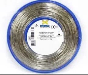 Fio De Aço Inox Med 0.7mm X 01mt - Morelli
