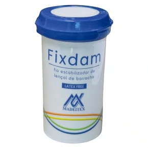 Fio Estabilizador Para Lençol De Borracha Fixdam Amarelo (MÉDIO) 2 Metros - MADEITEX