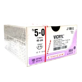 FIO SUTURA ABSORVIVEL 5-0 VICRYL UNIDADE - ETHICON