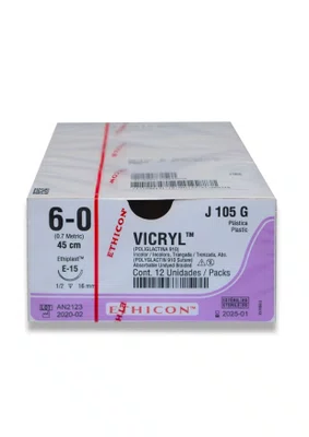 Fio de Sutura Vicryl 6-0 unidade - Ethicon