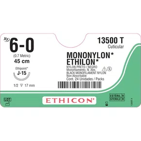 Fio de Sutura Mononylon 6-0 Unidade - Ethicon
