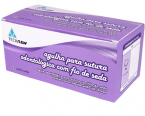 FIO SUTURA SEDA 4-0 UNIDADE - TECHNEW