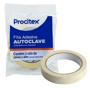 Fita Para Autoclave 19mm X 30m - Procitex