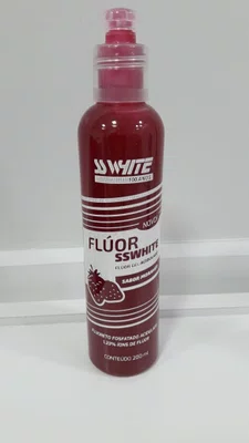 FLUOR EM GEL 200ML MORANGO ACIDULADO 1,23% - SSWHITE