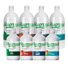 FLUOR FLUORSUL MENTA DIARIO 1000ML - IODONTOSUL
