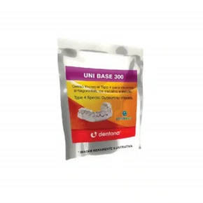 GESSO ESPECIAL PEDRA TIPO IV UNI BASE 300 IVORY 1KG - DENTONA