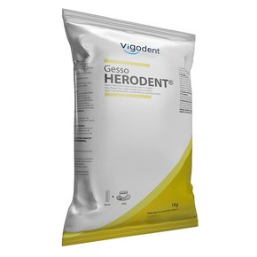 Gesso Pedra Herodent Tipo III 1kg - Vigodent