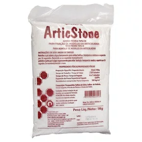 GESSO PEDRA TP III ARTIC STONE - POLIDENTAL