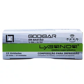 GODIVA GODIBAR BASTAO MARROM C/15 - LYSANDA