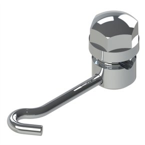 Gurin Haste Longa Gancho Esquerdo Slot Redondo Fechado 0,56mm - Morelli