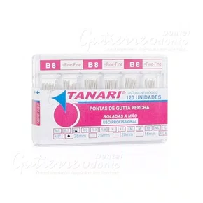 Guta Percha Acessória B8 C/120 Cones - Tanari