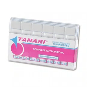 GUTA PERCHA CALIBRADA N 30 C/120 CONES - TANARI