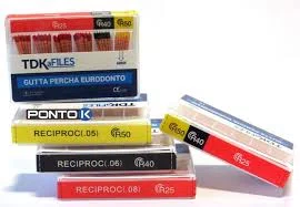 GUTA PERCHA EURODONTO V-FILE (RECIPROC) R25 (.08) C/60 CONES - TDK