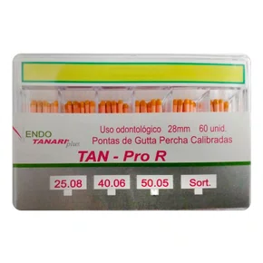 GUTA PERCHA PRO R (RECIPROC) #25.08 C/60 CONES - TANARI